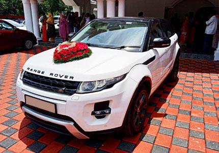 Range Rover Evoque Wedding Car